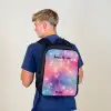 Sterren - Abstract - Kleuren Rugzak - Zwart middel -sfeer8