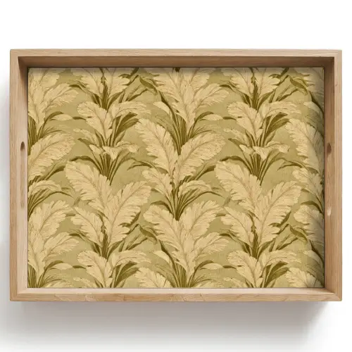 Palmbladeren - Klassiek - Groen Dienblad Rechthoek middel 911 -z3d_shopping