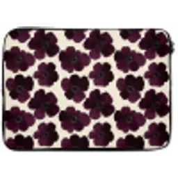 Bloemen - Aquarel - Paars laptophoes neopreen klein 279 -zkaufland3dotto