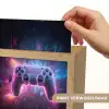 Controller - Neon - Explosie - Abstract Light Box met kabel (Kinderlampje) klein -USP_websiteprintNL