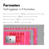 Tekst - Modern - Kleurrijk Muismat XXL klein -sfeer5