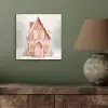 Huisje - Suiker - Pastel aluminium wit klein -sfeer2