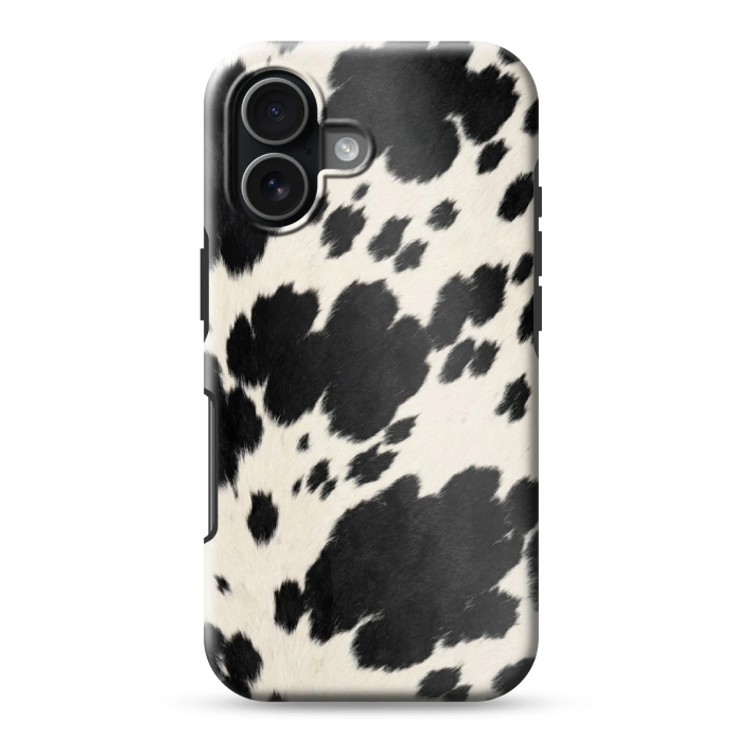 Patroon - Vacht - Zwart - Wit Toughcase MagSafe Apple iPhone 17 klein -3d