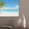 Palmboom - Strand - Zee - Zomer PET vilt klein -sfeer6_closeup