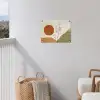Zon - Abstract - Takken - Oranje tuinposter los doek klein -sfeer8