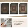 Bruin - Zomer - Quote - Drinken Light Box met kabel (Tafellamp) klein -USP_dimbaarNL