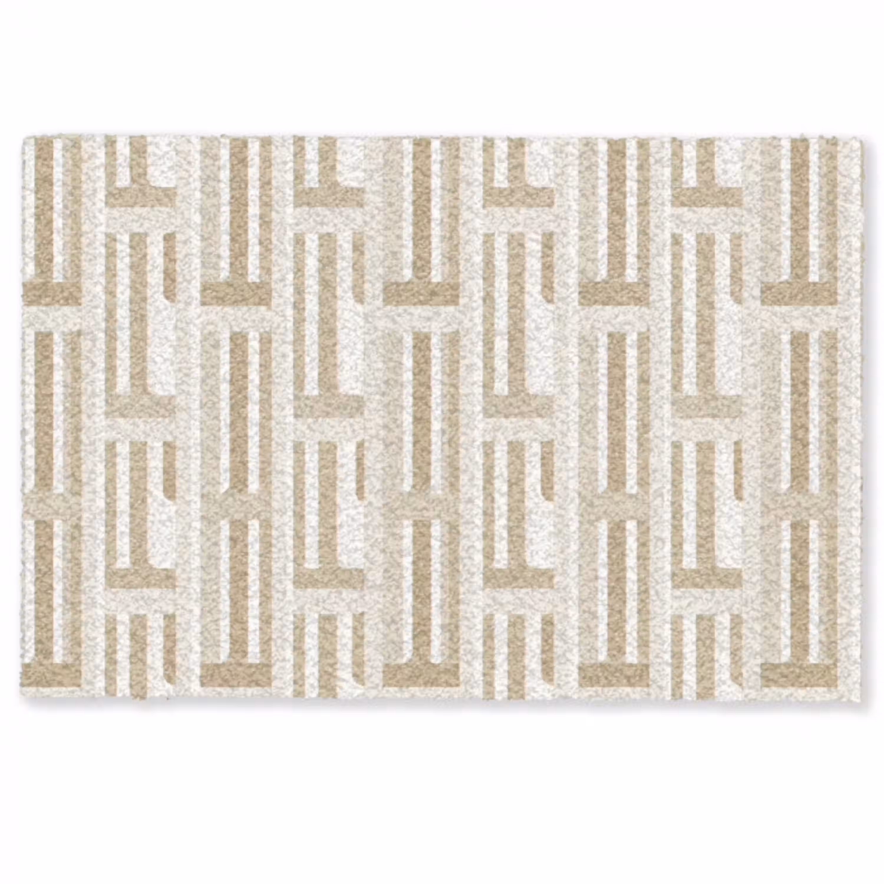 Modern - Geometrisch - Beige Deurmat klein 898 -zkaufland3d