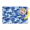 Blauw - Camouflage - Golvend Placemat vinyl groot 368 -zzzproduct_Kitchenyeah-website