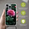 Blad - Chrysant - Roze - Schaduw Hoesje iPhone 16 Pro Max met koord klein -sfeer2_NL