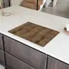 Hout - Natuur - Patronen Inductie beschermer vinyl 3mm klein 276 -sfeer8