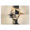 Goud - Vrouw - Rechthoeken Placemat vinyl groot -zzsfeer1_Kitchenyeah-website