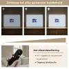 Why not - Blauw - Licht blauw - Quote Light Box met batterij (Wandlamp) middel -USP_dimbaarNL