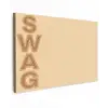 Swag - Bruin - Beige canvas 2cm klein -z3d