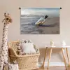 Glazenfles - Post - Zee - Zand Wandkleed katoen middel -wsfeer5_kind
