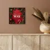 Kerst - Quote - Rood - Kerstballen aluminium wit klein -sfeer4