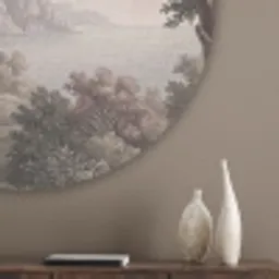 Zee - Villa - Beige Akoestische PET Vilt - Rond klein -sfeer5_closeup