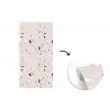 Terrazzo -  Patroon - Zacht - Zwart - Wit fotobehang vinyl groot 64 -3d
