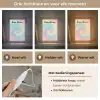 Tie Dye - Pasteltinten - Roze Light Box met kabel (Kinderlampje) klein -USP_lichtkleurNL