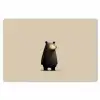 Beer - Donkerbruin - Minimalistisch Placemat vinyl groot -zzsfeer1_Kitchenyeah-website