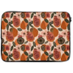 Papaja - Bloesem - Oranje laptophoes neopreen klein 279 -zkaufland3dotto
