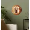 Chocomelk - Drinken - Warm - Bruin Wandcirkel behangsticker klein -sfeer2