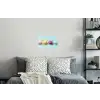 Macarons - Kleurrijk - Pastel Muursticker klein -slaapkamer