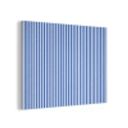 Klassiek - Strepen - Blauw PET vilt klein 837 -3d