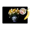 Geel - Tulpen - Vaas - Bloemen Placemat vinyl groot -zzzproduct_Kitchenyeah-website