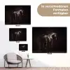 Krachtig - Paard - Donker tuinposter los doek klein -Xsfeer9_DE