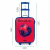 Voetbalvibes - Verf - Blauw - Rood Kinderkoffer - Blauw klein -productfoto_formaten
