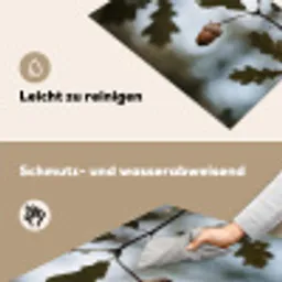 Eikel - Eikenblad - Bos - Herfst - Natuur Inductie beschemer met haakjes klein -ky-schoon-de