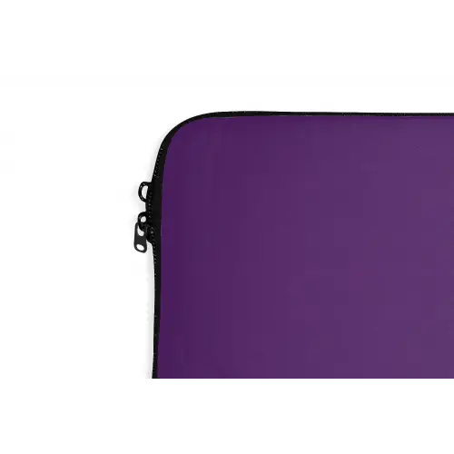 Passievrucht - Zaadjes - Paars - Minimalistisch laptophoes neopreen klein -detail