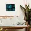 Palmblad - Tropisch - Natuur - Jungle tuinposter los doek klein -sfeer7