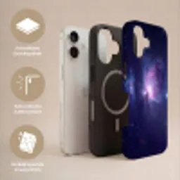 Ruimte - Sterren - Kleurrijk Toughcase MagSafe Apple iPhone 17 klein -USP_Lagen_DE