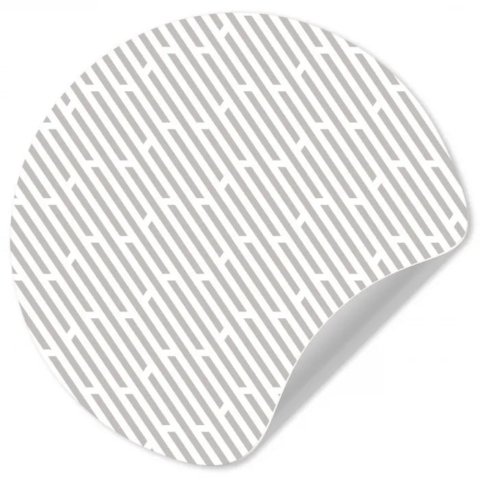 Grafisch - Patroon - Modern Wandcirkel behangsticker klein 186 -3d