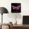 Vlinder - Roze - Nachtvlinder plexiglas 5mm klein -sfeer6