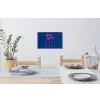 Brutaal - Grappig - Blauw Muursticker klein -eettafel