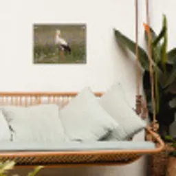 Ooienvaar - Bloemen - Weide - Kleurrijk tuinposter los doek klein -sfeer7