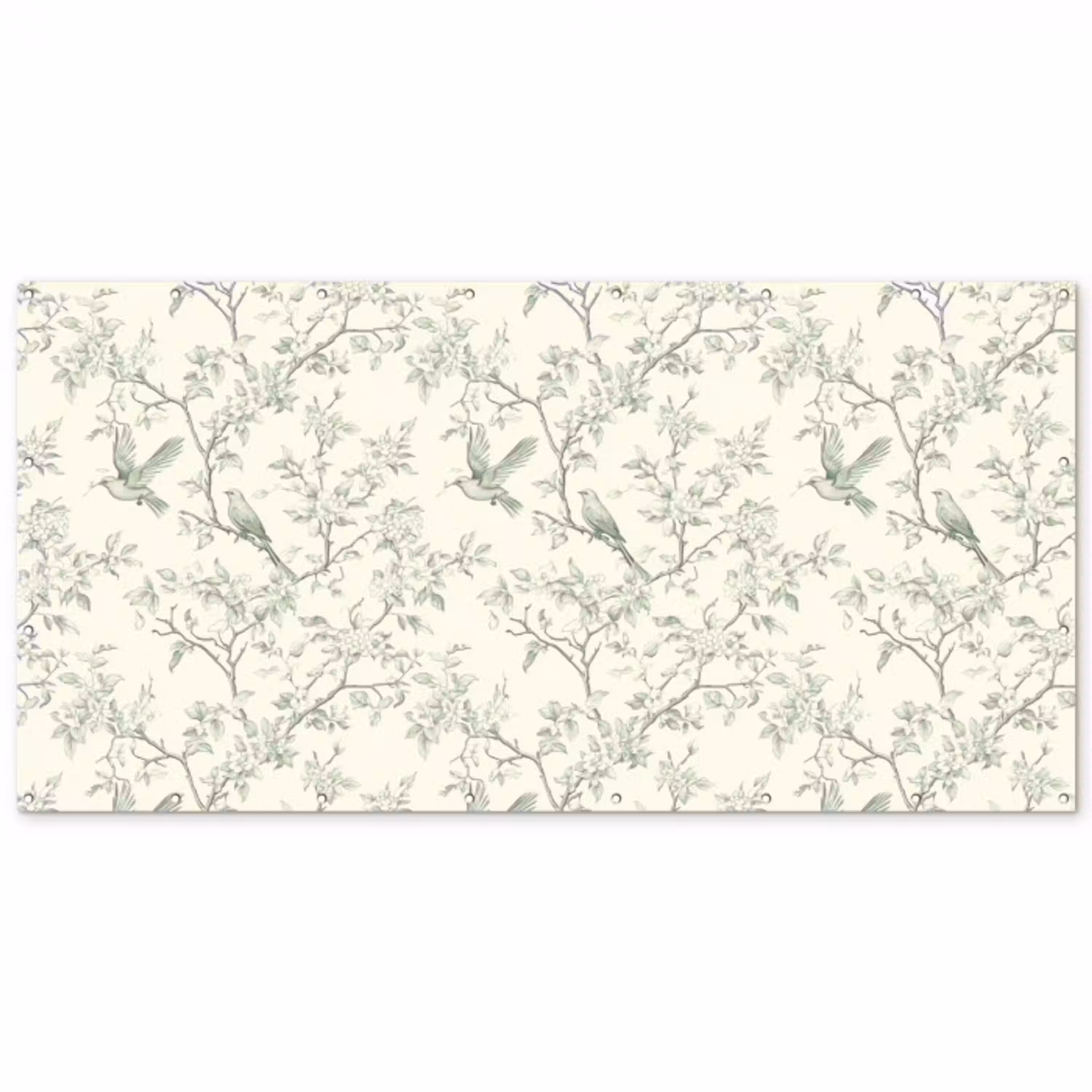 Klassiek - Vogels - Groen Balkonbeschermer Duitsland klein 596 -zz_3d