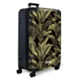 Botanisch - Bladeren - Groen NBS - Large koffer - Volwassenen Unisex groot -product1