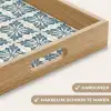 Dessin - Tegel - Blauw Dienblad Rechthoek middel 911 -USP_HandgreepNL