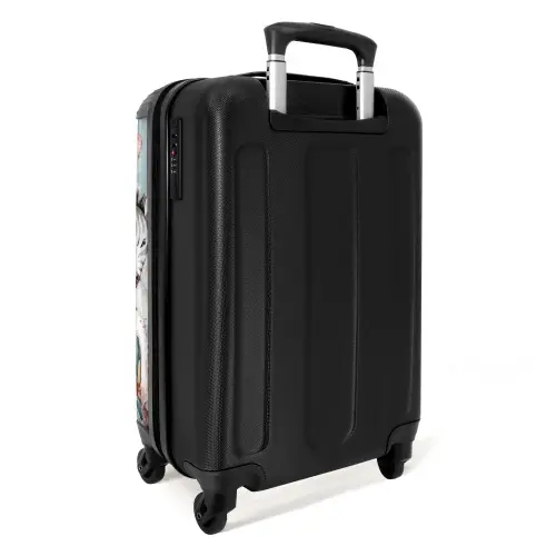 Jungle in Lichte Kleuren Koffer - NBS - Handbagage middel -achterkant