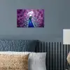 Pauw - Koksmuts - Cool - Paars poster papier klein -sfeer2