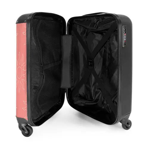 7 NBS - Handbagage koffer - Unisex middel -binnenkant