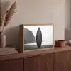 Surfplank - Zand - Zee Light Box met batterij (Wandlamp) middel -sfeer2