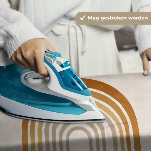 Minimalistisch - Boog - Lijnen - Beige Wandkleed katoen klein -sfeer9