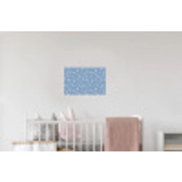 Sterretjes - Patroon - Blauw Muursticker klein 286 -kinderkamer