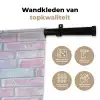 Roze - Parel - Glans - Muur Wandkleed katoen klein 269 -sfeer2