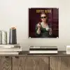 Koffie - Vrouw - Middelvinger plexiglas 5mm klein -sfeer1