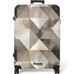 Geometrisch - Motief - Aardetinten NBS - Large koffer - Volwassenen Unisex groot -zzzzzzzzkaufland2